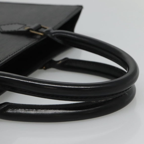 LOUIS VUITTON Epi Sac Plat Hand Bag Black M59082 LV Auth 113765