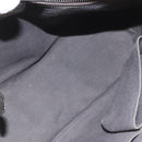 BURBERRY Nova Check Tote Bag PVC Leather Beige Silver Auth 113769-11