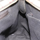 BURBERRY Nova Check Tote Bag PVC Leather Beige Silver Auth 113769-18