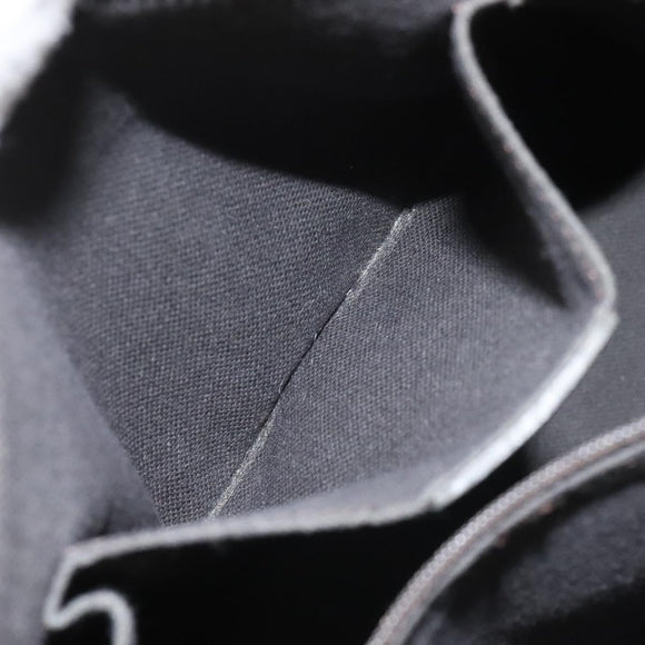 BURBERRY Nova Check Tote Bag PVC Leather Beige Silver Auth 113769