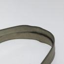 BURBERRY Nova Check Tote Bag PVC Leather Beige Silver Auth 113769-8