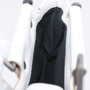 BURBERRY Nova Check Hand Bag Canvas Leather Beige White Auth 113772-20