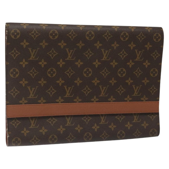 LOUIS VUITTON Monogram Porte envelope Clutch Bag M51801 LV Auth 113782