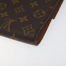 LOUIS VUITTON Monogram Porte envelope Clutch Bag M51801 LV Auth 113782-15