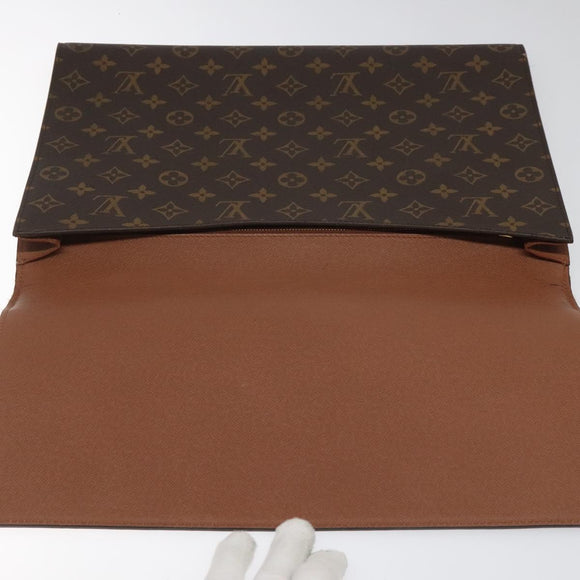 LOUIS VUITTON Monogram Porte envelope Clutch Bag M51801 LV Auth 113782