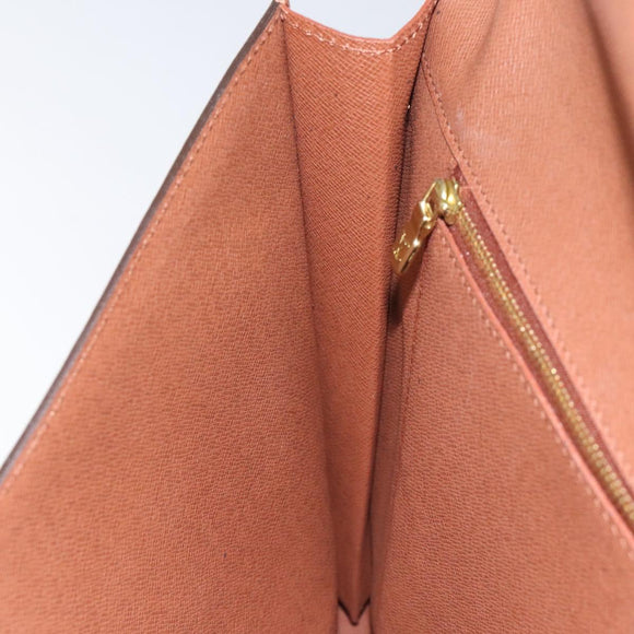 LOUIS VUITTON Monogram Porte envelope Clutch Bag M51801 LV Auth 113782