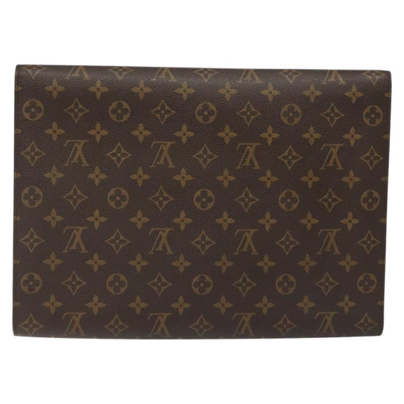 LOUIS VUITTON Monogram Porte envelope Clutch Bag M51801 LV Auth 113782