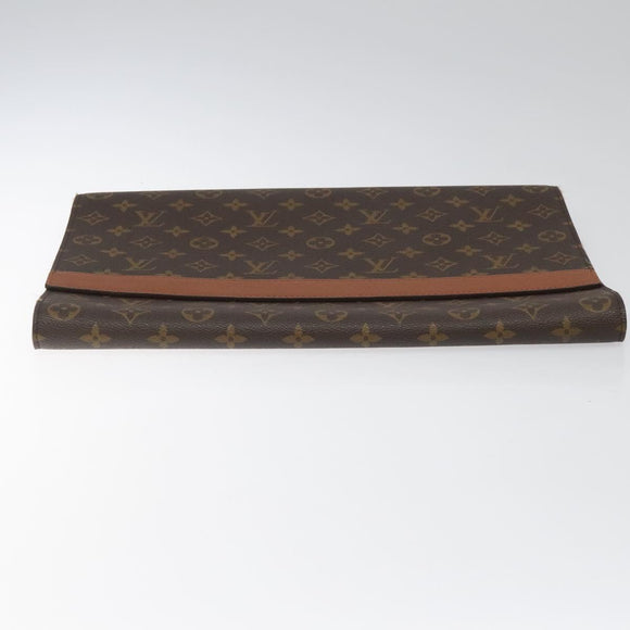 LOUIS VUITTON Monogram Porte envelope Clutch Bag M51801 LV Auth 113782
