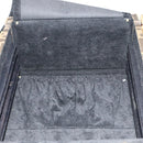 FENDI Zucca Canvas Trunk Jewelry Case Jewelry Box Black Brown Auth 113789SV-29