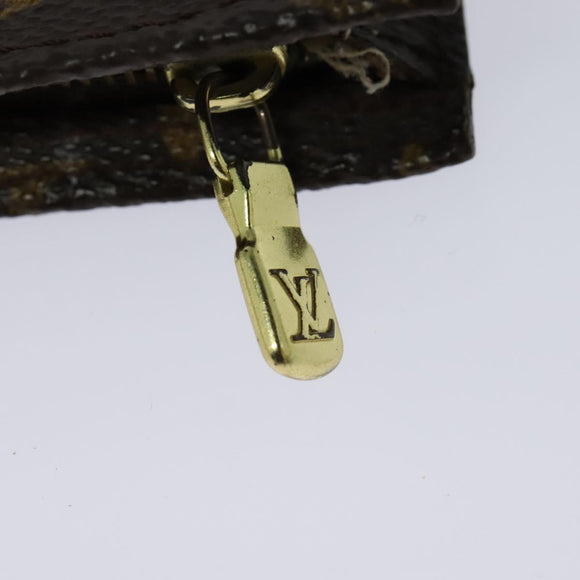 LOUIS VUITTON Monogram Bucket PM Accessory Pouch LV Auth 113795