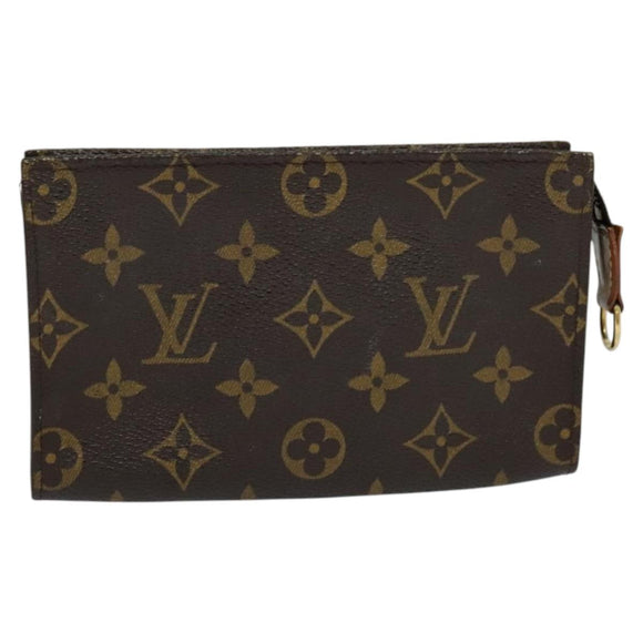 LOUIS VUITTON Monogram Bucket PM Accessory Pouch LV Auth 113795