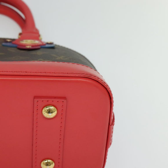 LOUIS VUITTON Monogram Totem Alma BB Hand Bag Red M41659 LV Auth 113803A