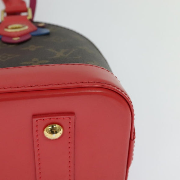 LOUIS VUITTON Monogram Totem Alma BB Hand Bag Red M41659 LV Auth 113803A