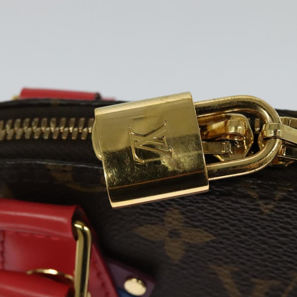 LOUIS VUITTON Monogram Totem Alma BB Hand Bag Red M41659 LV Auth 113803A