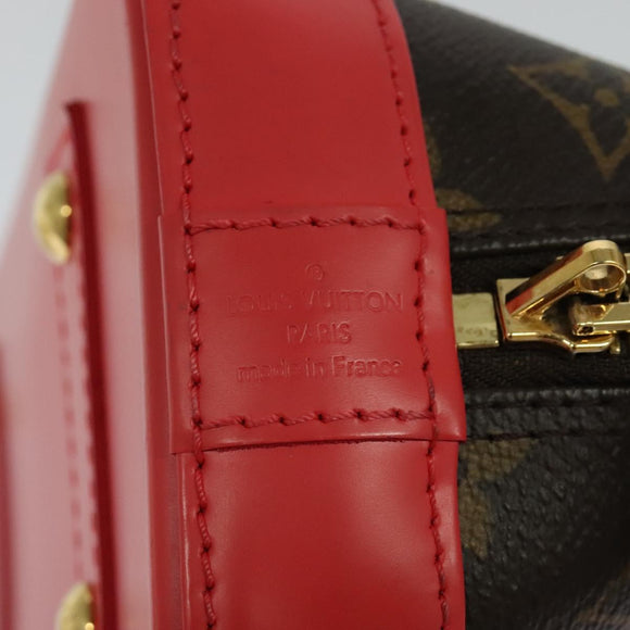 LOUIS VUITTON Monogram Totem Alma BB Hand Bag Red M41659 LV Auth 113803A