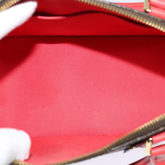 LOUIS VUITTON Monogram Totem Alma BB Hand Bag Red M41659 LV Auth 113803A