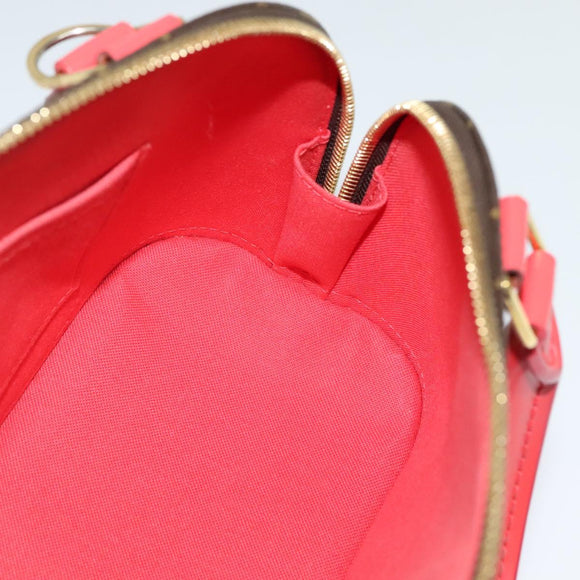 LOUIS VUITTON Monogram Totem Alma BB Hand Bag Red M41659 LV Auth 113803A