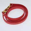 LOUIS VUITTON Monogram Totem Alma BB Hand Bag Red M41659 LV Auth 113803A-23