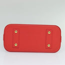LOUIS VUITTON Monogram Totem Alma BB Hand Bag Red M41659 LV Auth 113803A-5