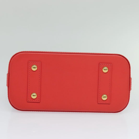 LOUIS VUITTON Monogram Totem Alma BB Hand Bag Red M41659 LV Auth 113803A