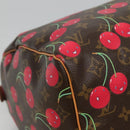 LOUIS VUITTON Monogram Cherry Keepall 45 Boston Tas M95011 LV Auth 113808SAM-14