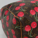 LOUIS VUITTON Monogram Cherry Keepall 45 Boston Bag M95011 LV Auth 113808A-16