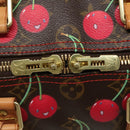 LOUIS VUITTON Monogram Cherry Keepall 45 Boston Tas M95011 LV Auth 113808SAM-19
