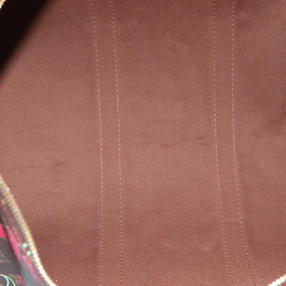 LOUIS VUITTON Monogram Cherry Keepall 45 Boston Tas M95011 LV Auth 113808SAM