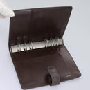LOUIS VUITTON Epi Agenda MM Day Planner Cover Brown R20043 LV Auth 113815-7