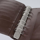 LOUIS VUITTON Epi Agenda MM Day Planner Cover Brown R20043 LV Auth 113815-8