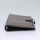 LOUIS VUITTON Epi Agenda MM Day Planner Cover Brown R20043 LV Auth 113815-6