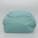PRADA Backpack Nylon Light Blue Auth 113817V-5