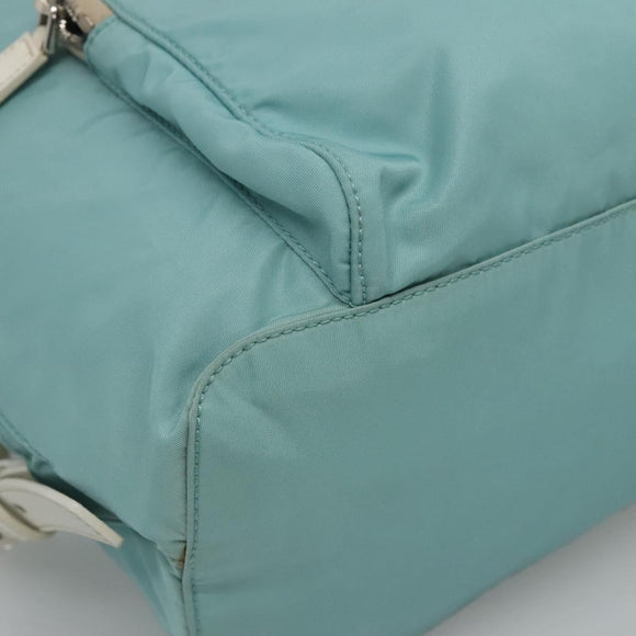 PRADA Backpack Nylon Light Blue Auth 113817V