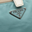 PRADA Backpack Nylon Light Blue Auth 113817V-21