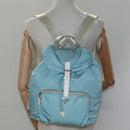 PRADA Backpack Nylon Light Blue Auth 113817V-29