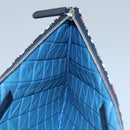 CHANEL Clutch Bag Cotton White CC Auth 113828AV-19