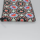 CHANEL Clutch Bag Cotton White CC Auth 113828AV-4