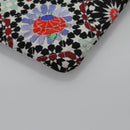 CHANEL Clutch Bag Cotton White CC Auth 113828AV-14