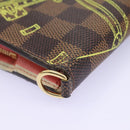 LOUIS VUITTON Damier Trunk Zippy Wallet Long Wallet N63026 LV Auth 113831-15