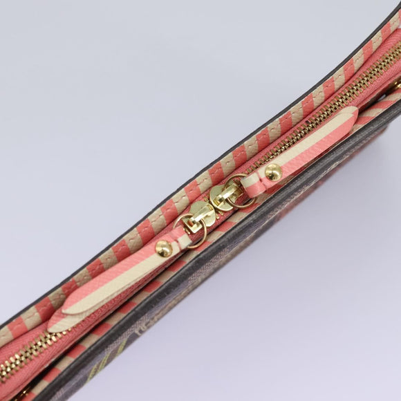 LOUIS VUITTON Damier Trunk Zippy Wallet Long Wallet N63026 LV Auth 113831