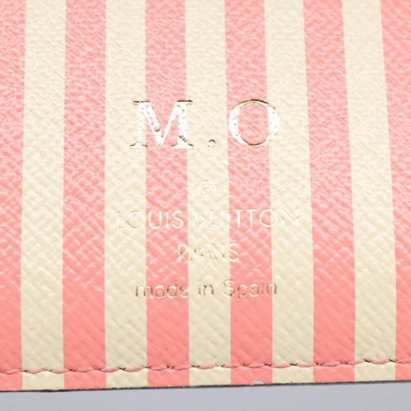 LOUIS VUITTON Damier Trunk Zippy Wallet Long Wallet N63026 LV Auth 113831