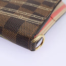 LOUIS VUITTON Damier Trunk Zippy Wallet Long Wallet N63026 LV Auth 113831-14