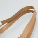 Christian Dior Trotter Canvas Tote Bag Brown Beige Silver Auth 113862-8