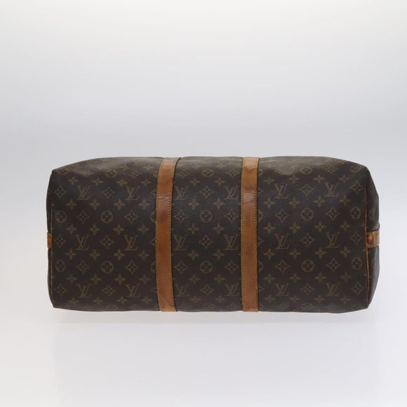 LOUIS VUITTON Monogram Keepall Bandouliere 50 Boston Bag M41416 LV Auth 113879