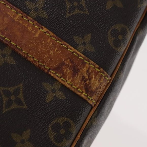 LOUIS VUITTON Monogram Keepall Bandouliere 50 Boston Bag M41416 LV Auth 113879