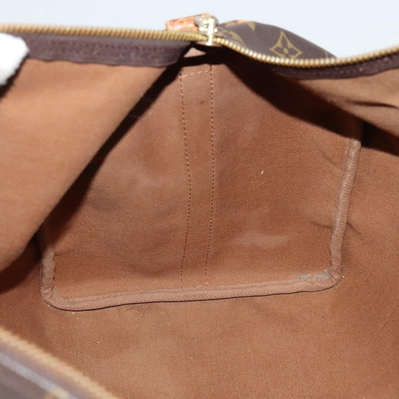 LOUIS VUITTON Monogram Keepall Bandouliere 50 Boston Bag M41416 LV Auth 113879