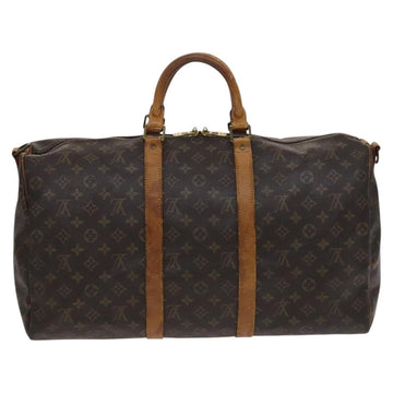 LOUIS VUITTON Monogram Keepall Bandouliere 50 Boston Bag M41416 LV Auth 113879 - 0
