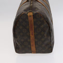 LOUIS VUITTON Monogram Keepall Bandouliere 50 Boston Bag M41416 LV Auth 113879-3