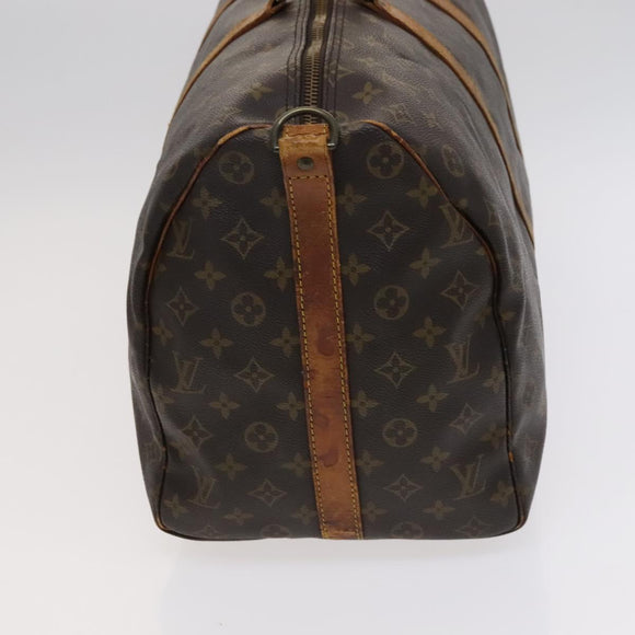 LOUIS VUITTON Monogram Keepall Bandouliere 50 Boston Bag M41416 LV Auth 113879