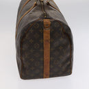 LOUIS VUITTON Monogram Keepall Bandouliere 50 Boston Bag M41416 LV Auth 113879-4
